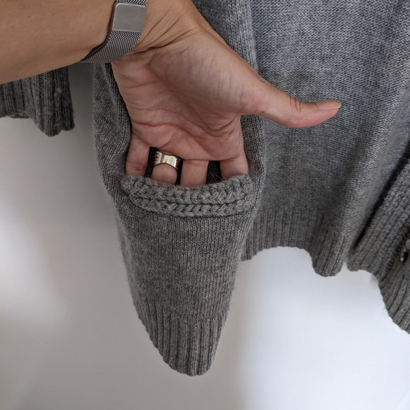 COPY - BCBG Grey cardigan med - Picture 3 of 8